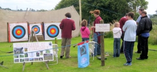  Nuestra sesión de prueba de jalo con arco 